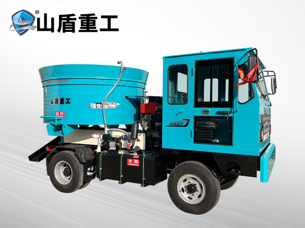 平頭雙動力攪拌車